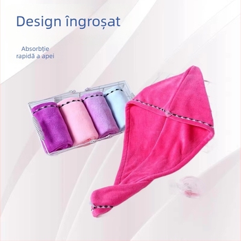 Prosop pentru păr Bath Cap 02 | Material din fibre chimice, fir 150D, țesătură Cut Pile, 80–99 g, procesare personalizată