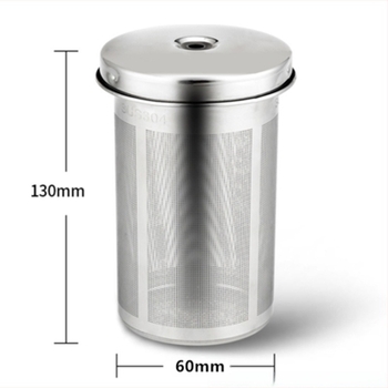 Ceainic pentru sănătate cu filtru de rețea din oțel inoxidabil 304, corp din oțel inoxidabil, vas interior din sticlă, capacitate 1,5–2 L, putere 500–1000 W