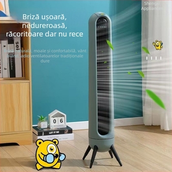 TCXX ventilator fără palete, telecomandă, temporizator peste 8 ore, vânt natural, 3 trepte de viteză, 220V 50Hz 45W