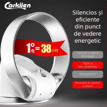 Ventilator fără palete pentru podea, montaj pe perete sau birou, model SKJ-CR305WD, 24V, 35W, 50Hz, zgomot 36-45 dB