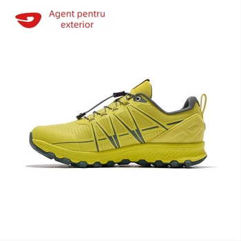 Pantofi de alergare cross-country, pentru toate terenurile, unisex, talpă exterioară antiderapantă, talpă intermediară EVA