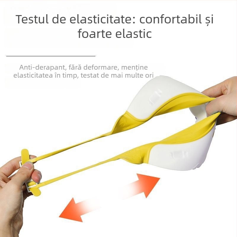 Pălărie de duș pentru bebeluși, în formă de dinozaur – protecție pentru ochi și urechi, impermeabilă, din plastic, pentru copii | Brand: Happy Blue Whale