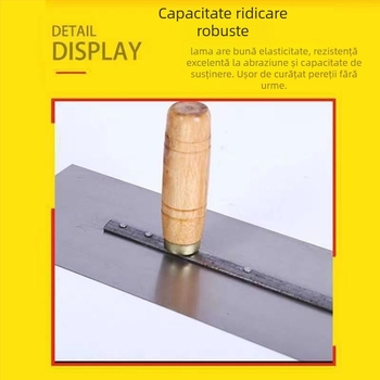 Spatulă pentru chit, unealtă de zidărie, model Putty scraper, cod 050