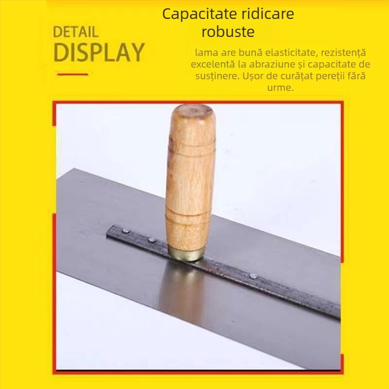 Spatulă pentru chit, unealtă de zidărie, model Putty scraper, cod 050