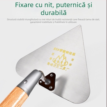 Lu Feng mistrie zidarie, cu formă de piersică, mare, lungime 200 mm, grosime 1 mm