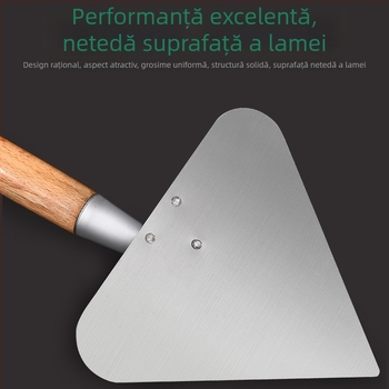 Lu Feng mistrie zidarie, cu formă de piersică, mare, lungime 200 mm, grosime 1 mm