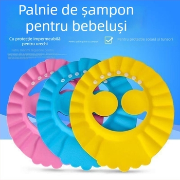 Pălărie pentru spălarea părului, PVC, reutilizabilă, imprimarea logo-ului permisă, marcă privată autorizată