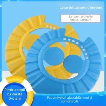 Pălărie pentru spălarea părului, PVC, reutilizabilă, imprimarea logo-ului permisă, marcă privată autorizată