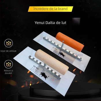 Mistrie din oțel inoxidabil pentru tencuială și răzuire