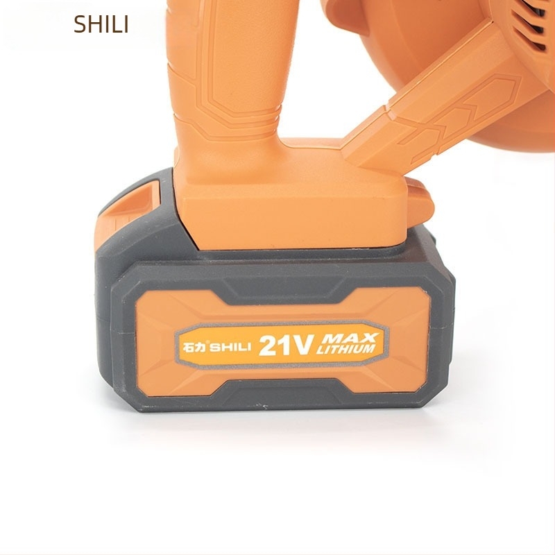 Uscător de păr portabil cu baterie litiu reîncărcabilă, aspirare praf și suflare, funcție duală, 16.8–21V