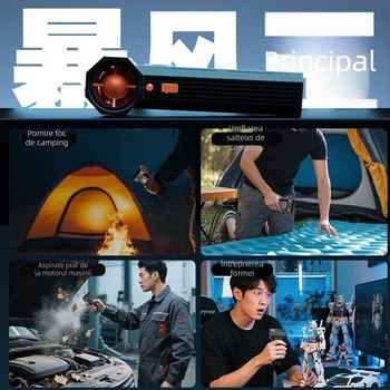 Dispozitiv manual fără fir pentru zăpadă, cu funcție de suflare și aspirație — seria LB, baterie litiu reîncărcabilă, 6V, interval de tensiune AC/DC 50–250V