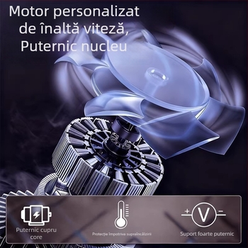 Ventilator electric industrial cu turbină, 220V, 180W, debit de aer 540, 38.000 RPM