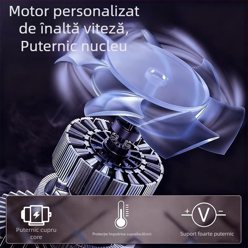 Ventilator electric industrial cu turbină, 220V, 180W, debit de aer 540, 38.000 RPM