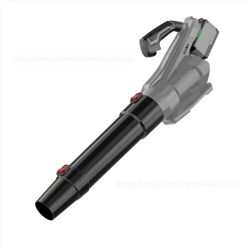 Suﬂător fără peri, fără fir, pentru zăpadă, frunze și curte – reglare a vitezei fără trepte, baterie Li‑ion reîncărcabilă, 21V nominal, interval 16,8–21V