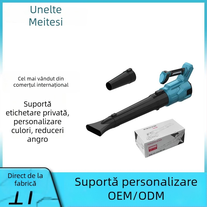 Suflător industrial fără fir cu vid integrat, motor brushless, baterie Li-ion reîncărcabilă, interval de tensiune 111-240V