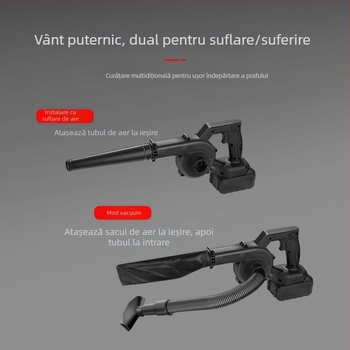 Xin hongze Aparat fără fir, aspirator și suflator cu baterie Li-ion, 220V, pentru casă și mașină, îndepărtarea prafului