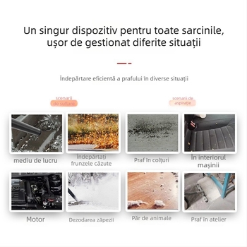 Xin hongze Aparat fără fir, aspirator și suflator cu baterie Li-ion, 220V, pentru casă și mașină, îndepărtarea prafului