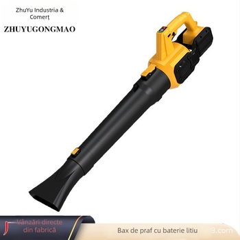 Aer industrial de mână cu baterie Li-ion reîncărcabilă 36V – suflare praf și zăpadă, compatibil AC single-phase/DC 50V