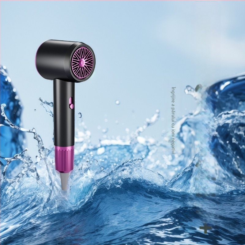 Uscător de păr cu motor DC cu peri, 1500W, 220V, aer rece/calduros, protecție la supraîncălzire