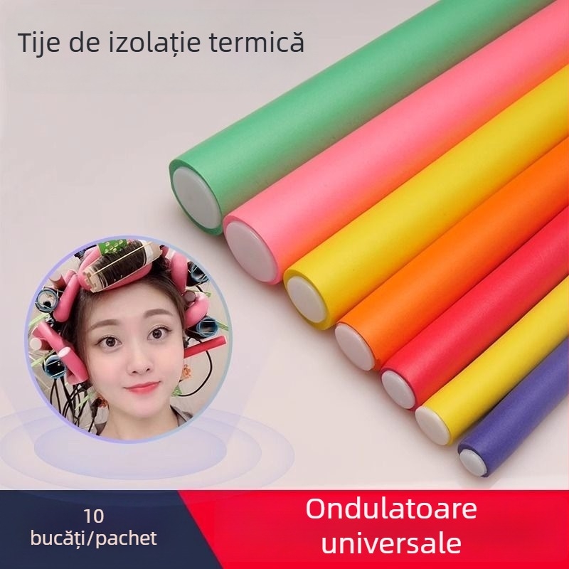 Ondulator pentru păr Pear Flower Perm – bucle spre interior, sigur pentru păr, unealtă de styling rezistentă la căldură
