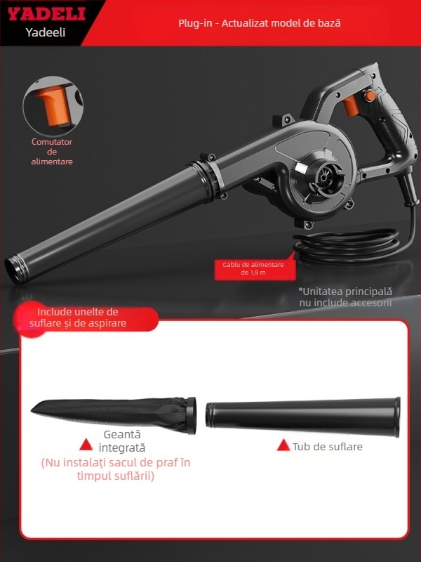 Suflător de praf pentru PC, industrial, 220V