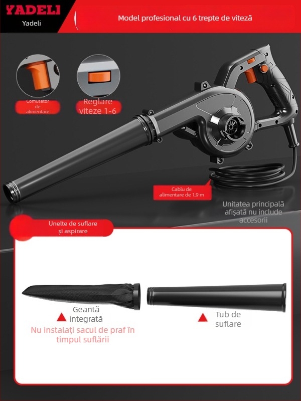 Suflător de praf pentru PC, industrial, 220V