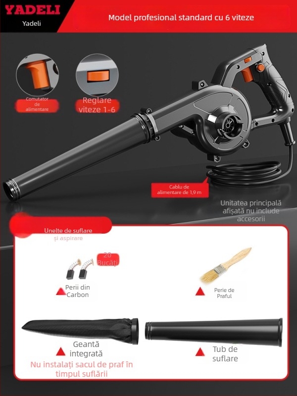 Suflător de praf pentru PC, industrial, 220V