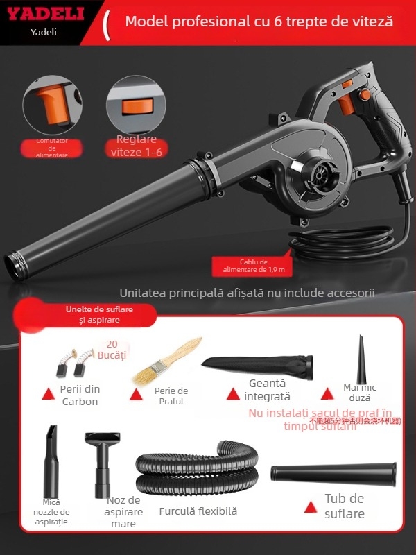 Suflător de praf pentru PC, industrial, 220V