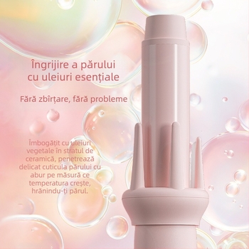 NOVUS ondulator de păr cu reglaj în 10 trepte, pentru păr umed și uscat, încălzire ceramică, 100-240V, 25W