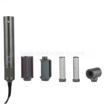 Set de stilizare păr cu ioni negativi: uscare, îndreptare și ondulare; Model AG02, 1100W, motor Brushless DC, 220V, control temperatură aer rece/cald