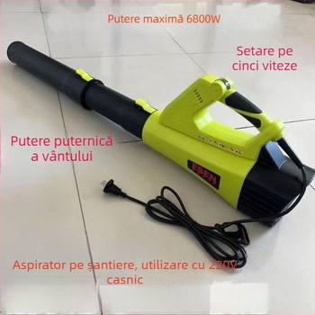 Suflător industrial pentru praf, putere mare, 21V, fără aspirator încorporat