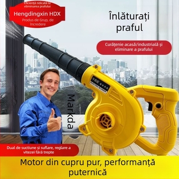 Suflător industrial pentru praf, putere mare, 21V, fără aspirator încorporat