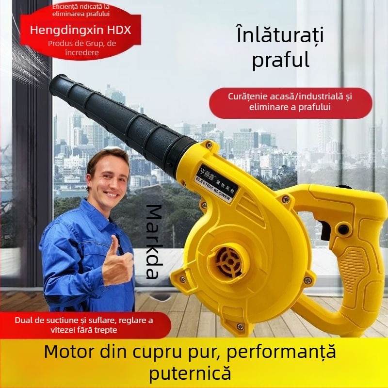 Suflător industrial pentru praf, putere mare, 21V, fără aspirator încorporat
