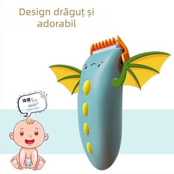 Mașină de tuns păr pentru bebeluși și copii, impermeabilă, reîncărcabilă, motor brushless, lame ceramice, model SD.LFQ002·1