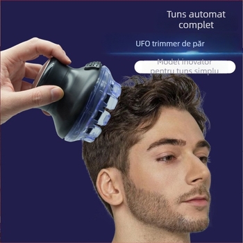 Trimmer de păr electric pentru uz casnic – alimentare dublă (încărcare sau priză), motor fără perii, baterie încorporată 800–1000mAh, autonomie 1–3 ore, lavabil