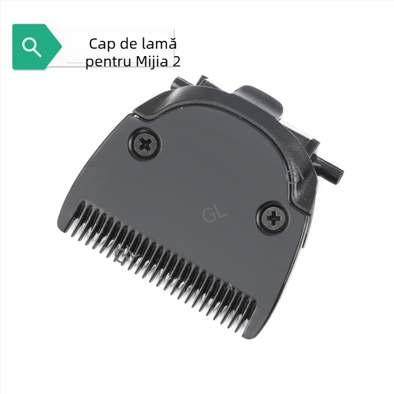 Lamă de schimb pentru trimmerul de păr Xiaomi Mijia 2 - aliaj de titan, detașabilă și lavabilă, compatibilitate universală, carcasă electroplată