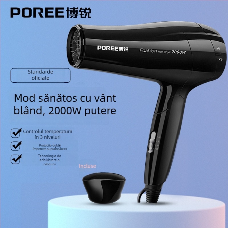 Uscător de păr 1626, 2000W, aer rece/calld, 3 setări de viteză a aerului