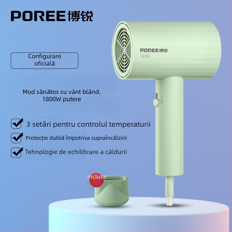 Uscător de păr 1626, 2000W, aer rece/calld, 3 setări de viteză a aerului