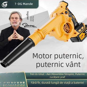 Suflător industrial cu baterie litiu – 21V, fără funcție de vid