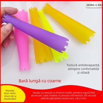 Set de curling din plastic/rezină, 6 bucăți
