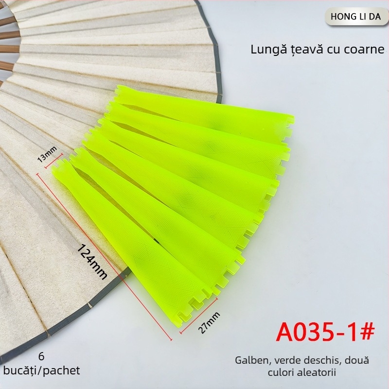 Set de curling din plastic/rezină, 6 bucăți