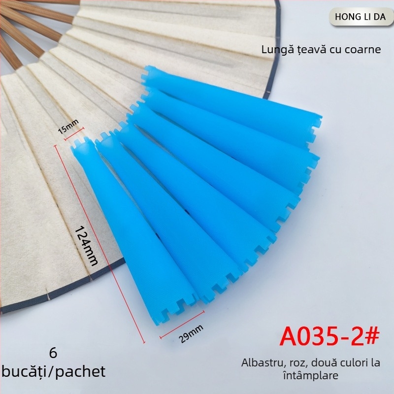 Set de curling din plastic/rezină, 6 bucăți