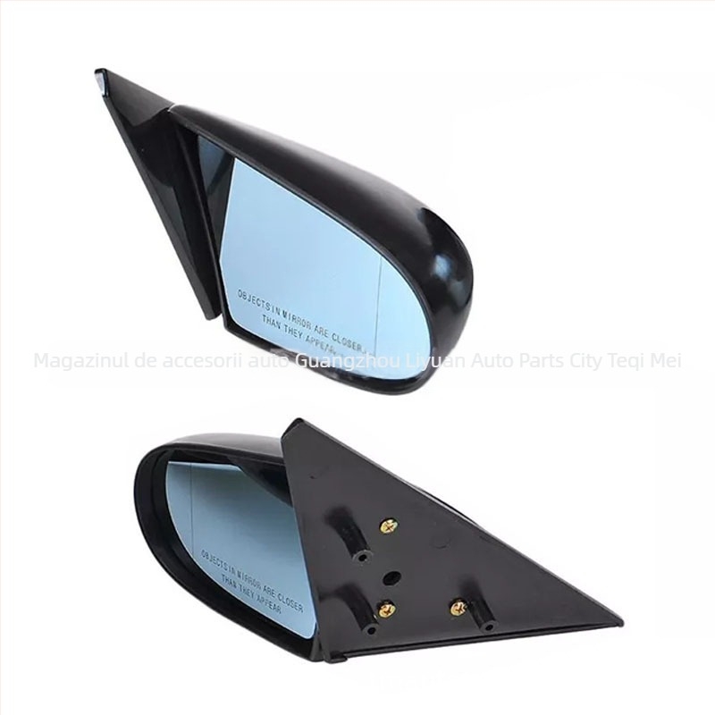 Oglindă exterioară pentru Honda Civic EG/EK, stil JDM Spoon, modelul 721, carcasă din plastic, suprafață curbată, 1,2 kg