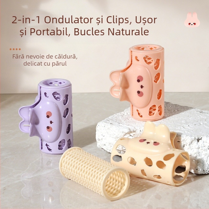 Set de curling din ABS – două piese, Xingyang (Tip: ondulator de păr; Material: ABS; Ambalaj: 2; Brand privat autorizat: Da; Import: Nu)