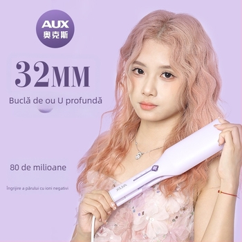 Ondulator cu design profund U, tambur în formă de ou, încălzitor turmalin-ceramic, 100W, 220V