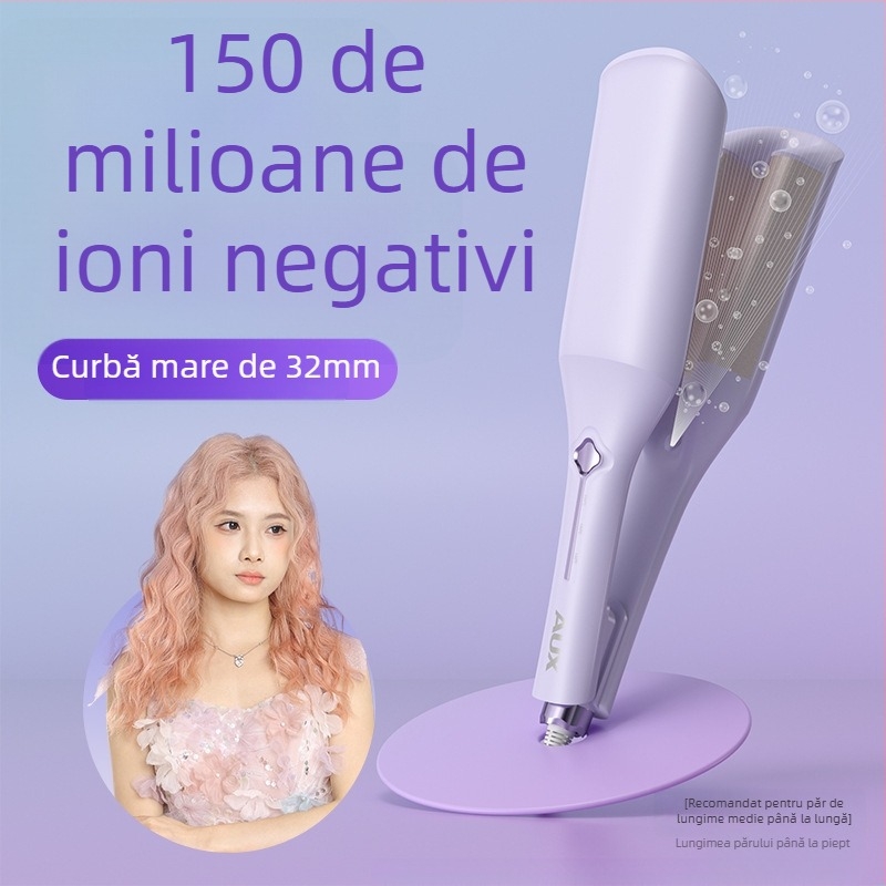 Ondulator cu design profund U, tambur în formă de ou, încălzitor turmalin-ceramic, 100W, 220V