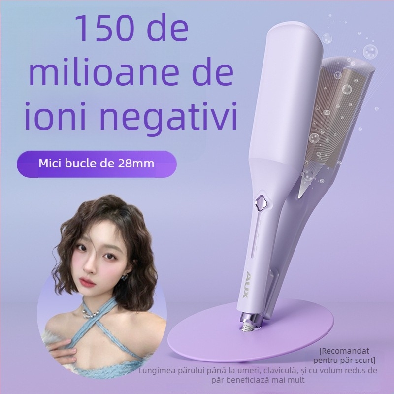 Ondulator cu design profund U, tambur în formă de ou, încălzitor turmalin-ceramic, 100W, 220V