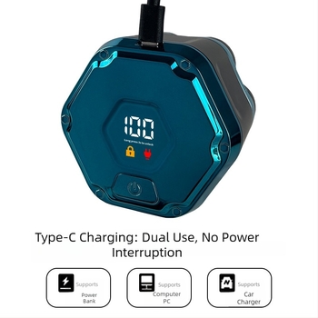 Mașină de ras electrică pentru bărbați, cu cap de șapte lame, impermeabilă pentru curățare a corpului, baterie încorporată 1200–2000 mAh, încărcare Type-C, afișaj digital