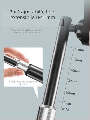 Oglindă retrovizoare pentru biciclete și vehicule electrice ușoare — ABS și sticlă, 1 pereche cu unelte gratuite, brand Senowoiry/Tian Rui