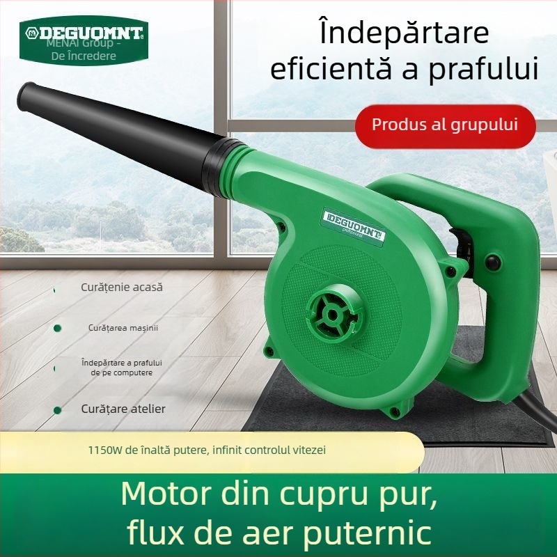 Furnizor de aer puternic pentru casă și PC, ventilator industrial compact, 21V